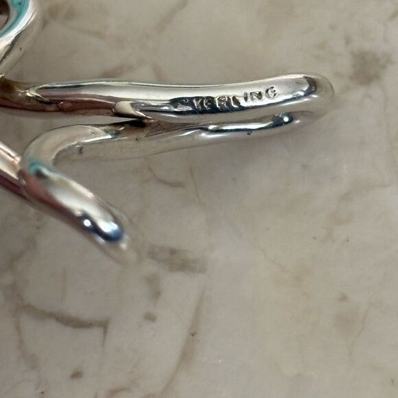 Tiffany & Co. Elsa Peretti Extra Large Infinity Cross 28” Chain Rare - Picture 8 of 12